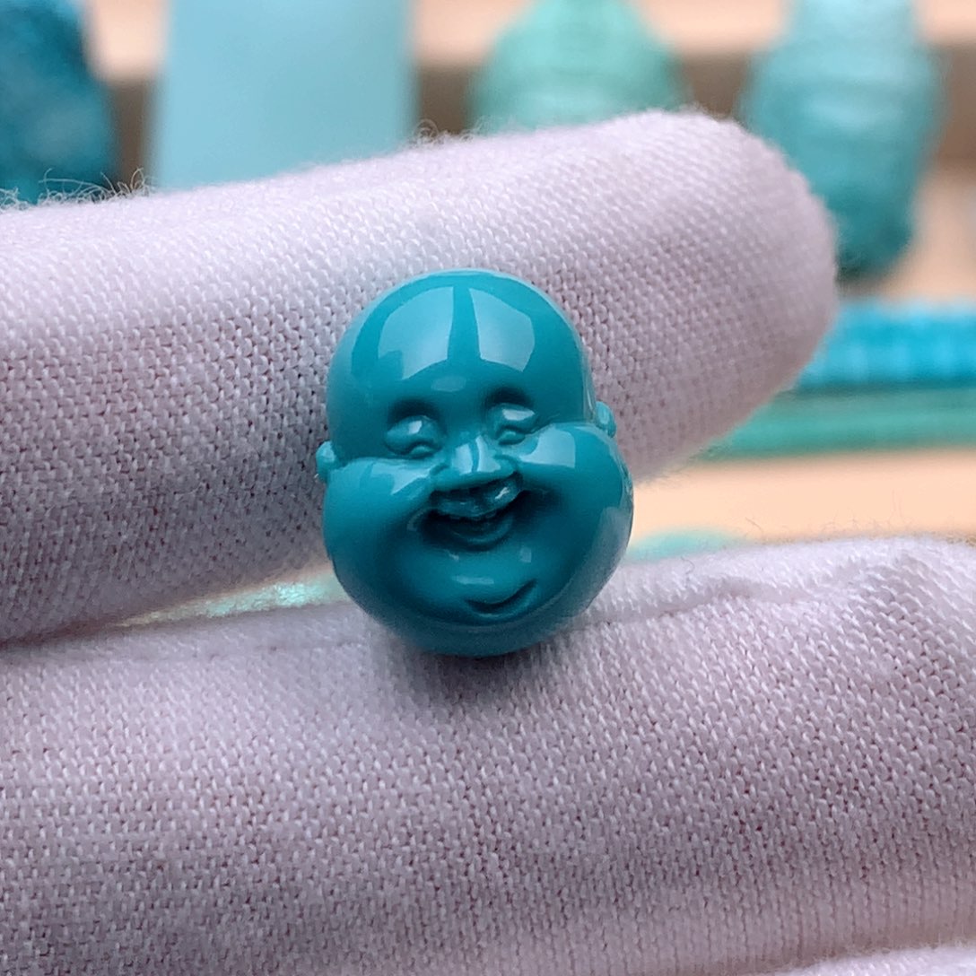 未镶嵌绿松石珠宝奇石