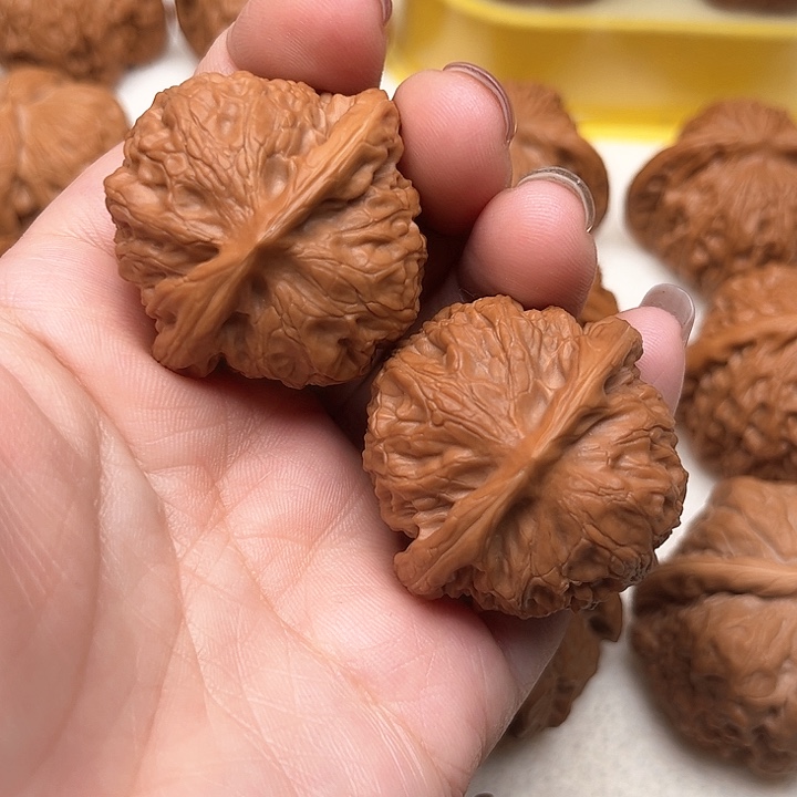 文玩核桃把件宫灯有修