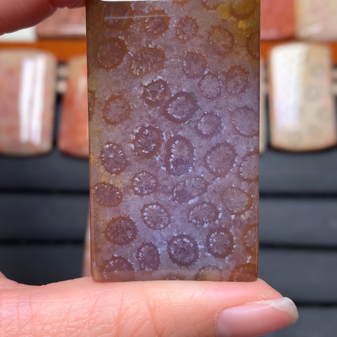 伊***凡硅化玉未镶嵌吊坠无事牌手排平安扣