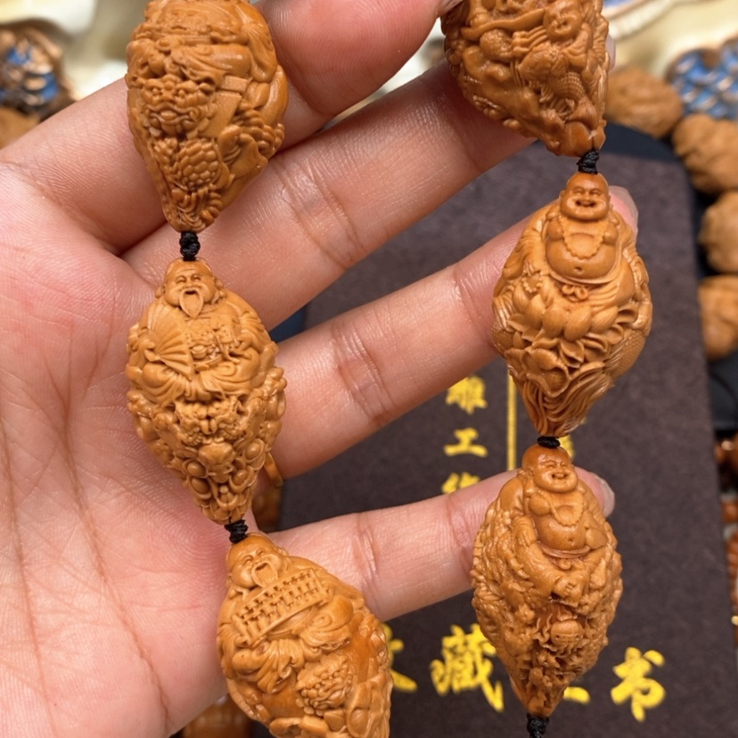 【闪购商品】橄榄核吊坠橄榄手工雕刻工艺