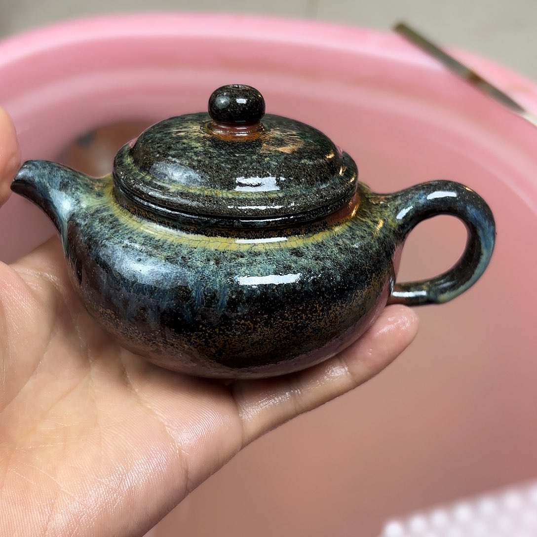 壶柴烧紫砂壶仿古