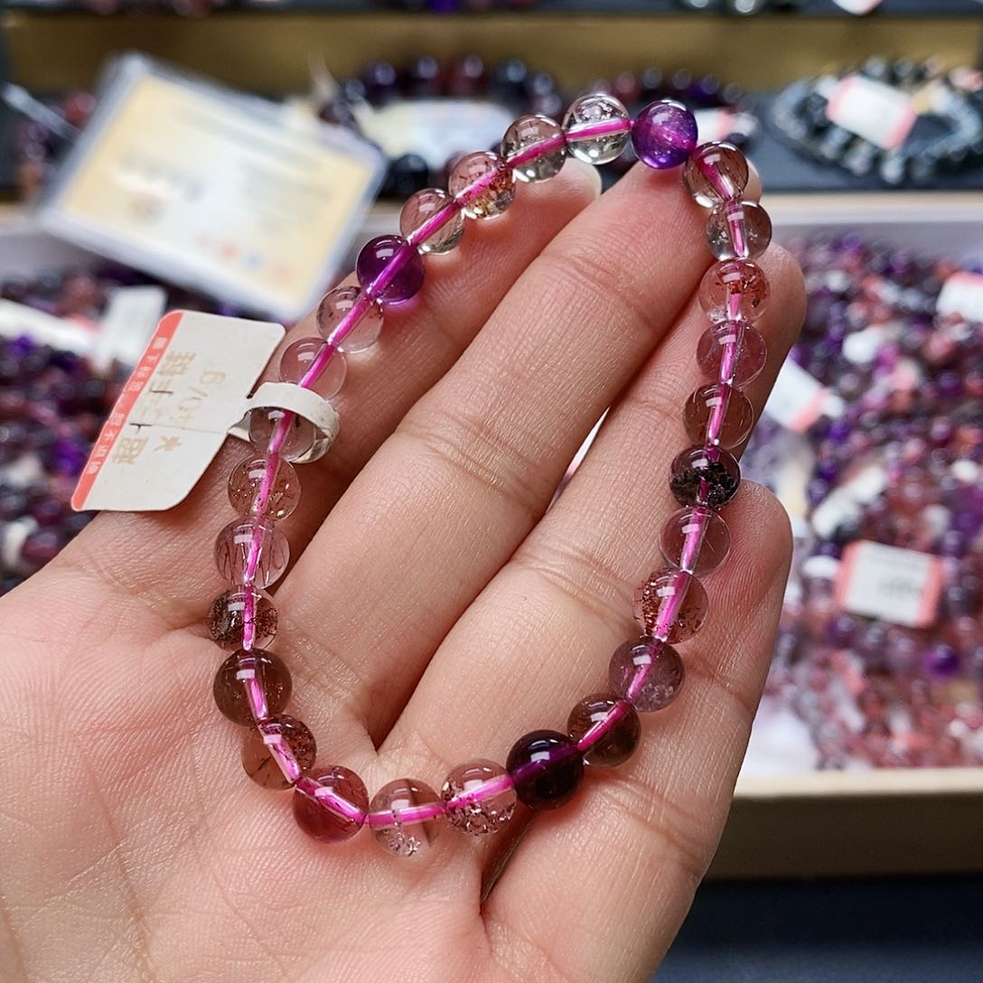 未镶嵌手链水晶?透体超七7m G688福利