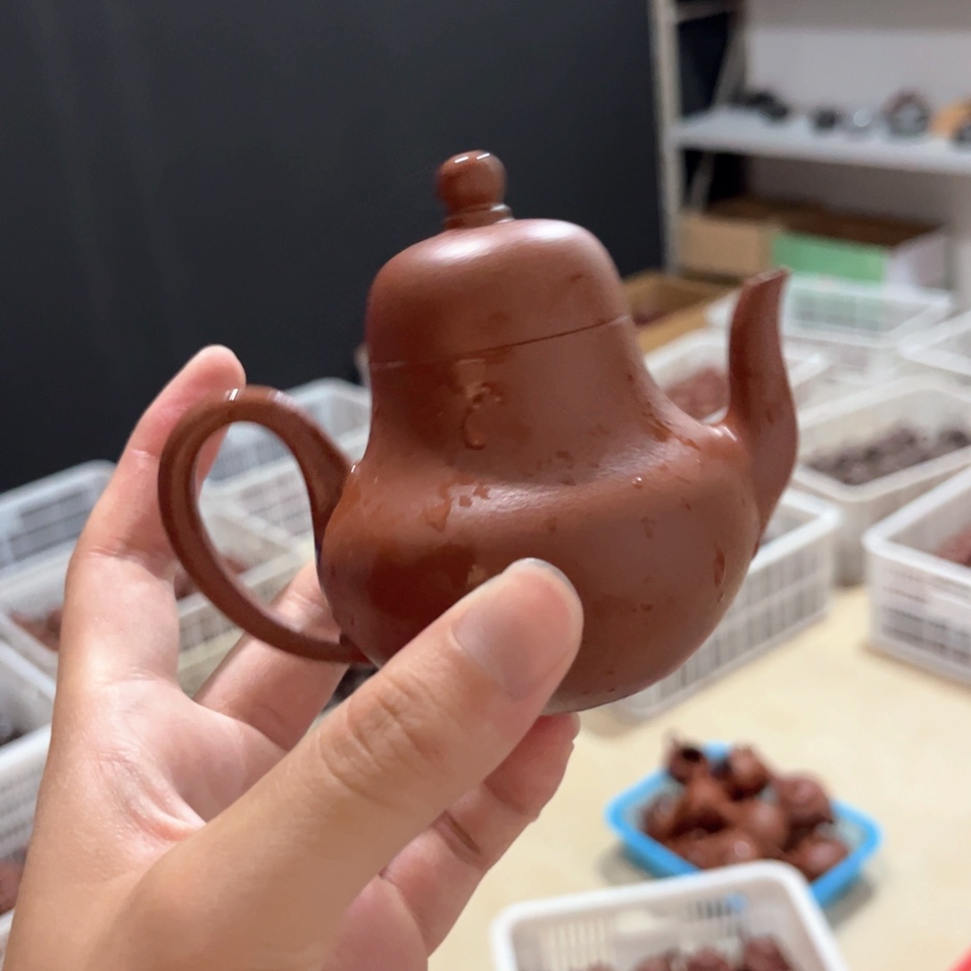 紫砂紫砂茶具微微晃盖不机车