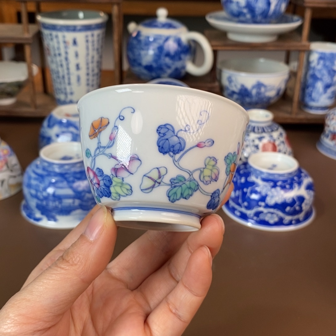 景德镇陶瓷手工手绘