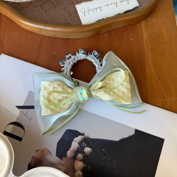 8762重工珠珠发圈（手工微瑕介意勿拍）