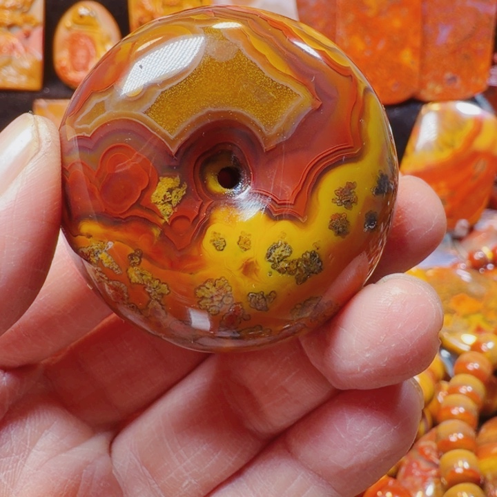 ꧁***꧂玛瑙/玉髓未镶嵌吊坠(不含链)