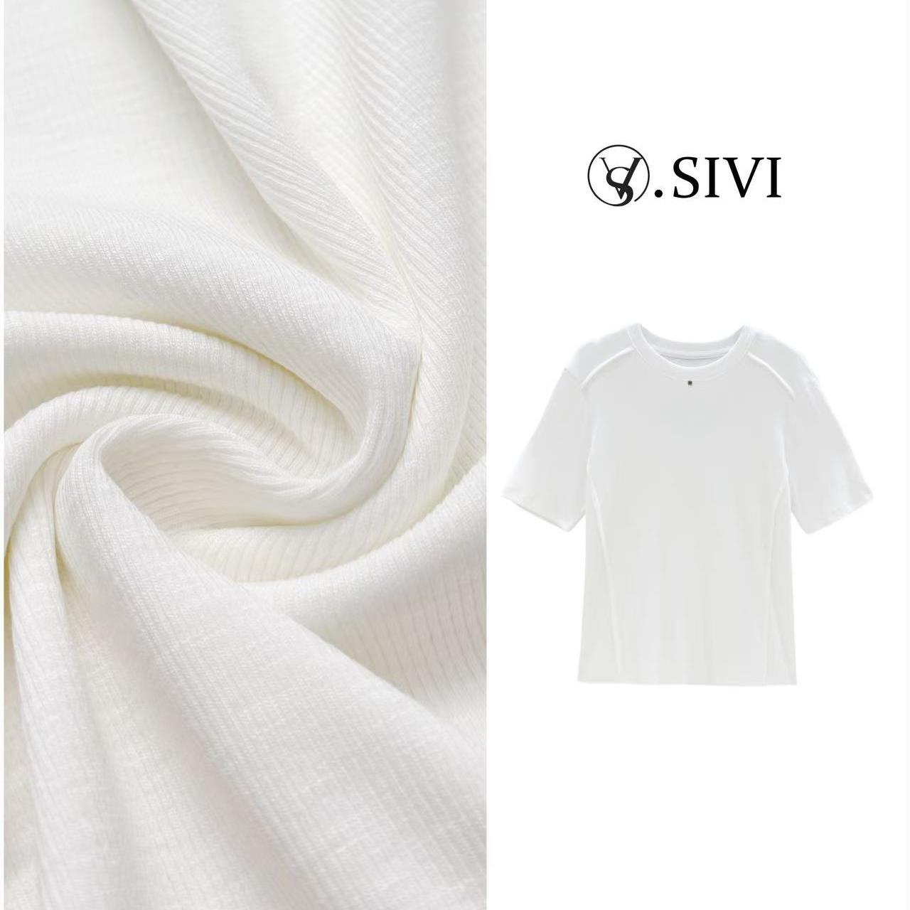 熙薇【简而不俗】2025早秋新款时尚百搭休闲气质T恤上衣H5283