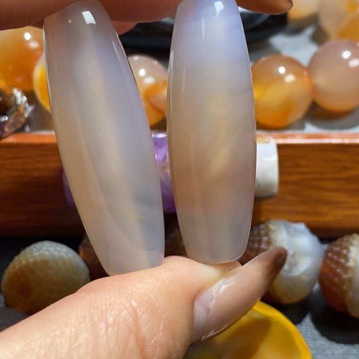 玛瑙/玉髓未镶嵌颈饰