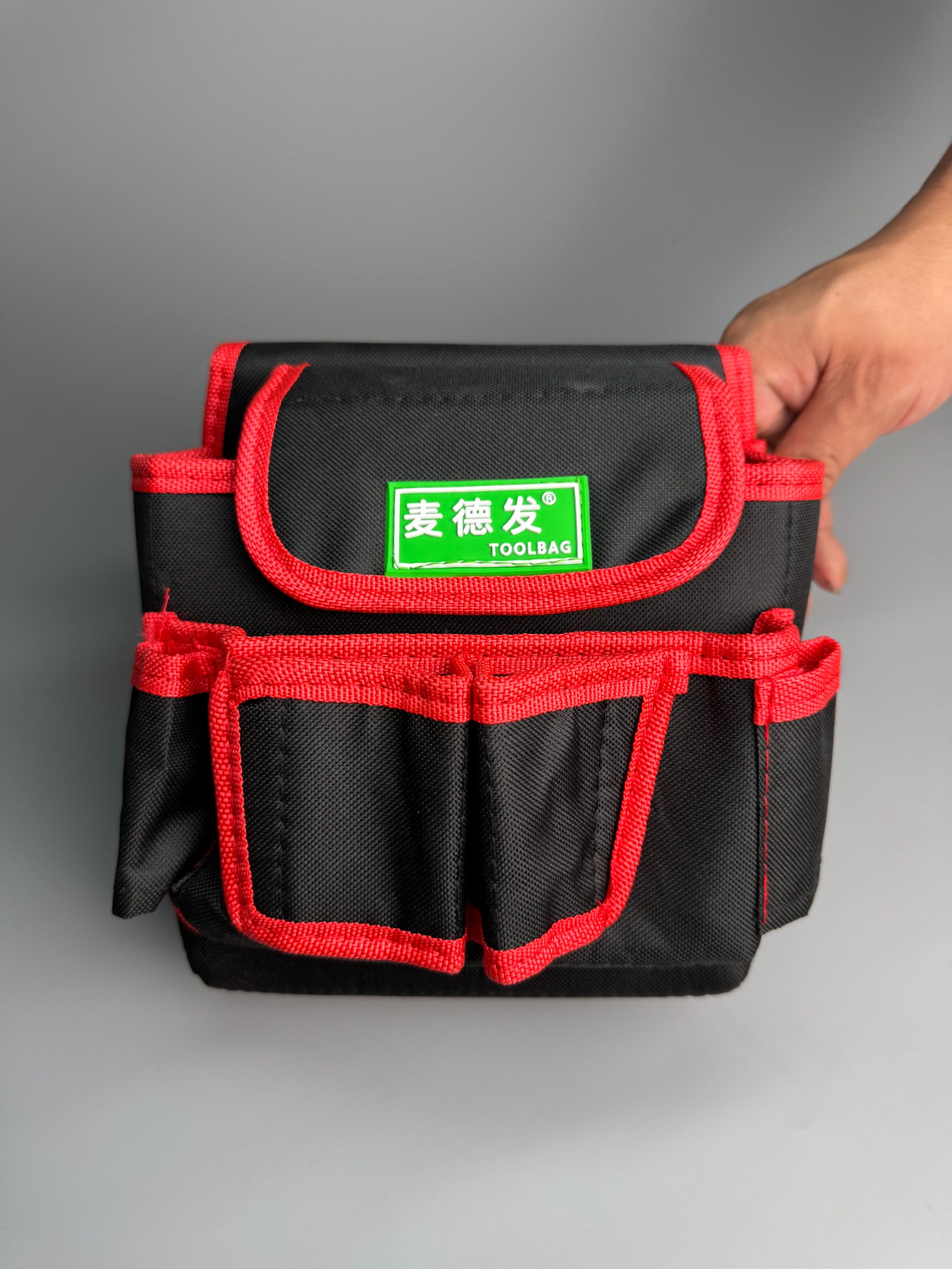 多功能便携电工工具包腰包适用于维修木工美缝等场景