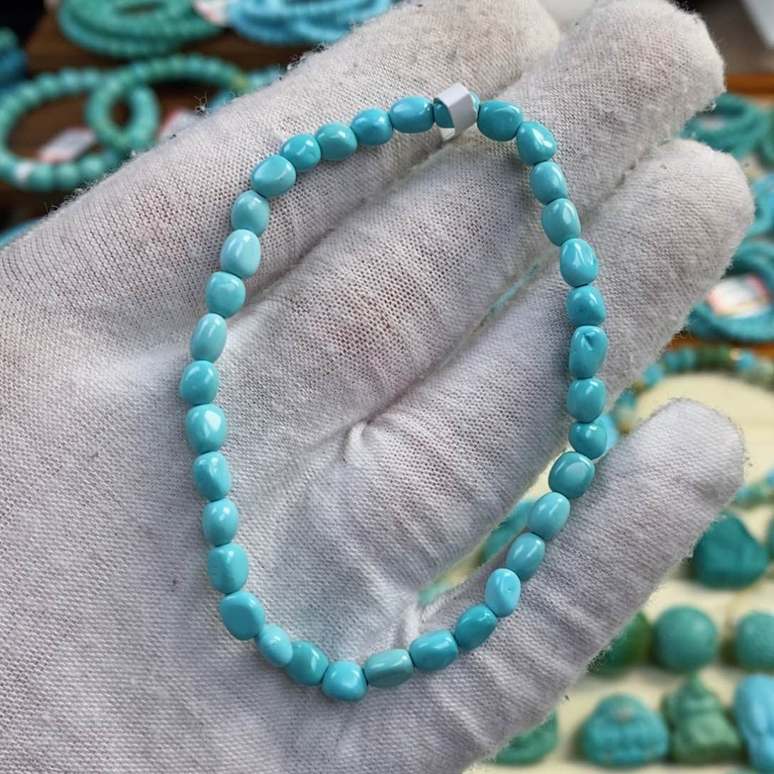 未镶嵌绿松石手串