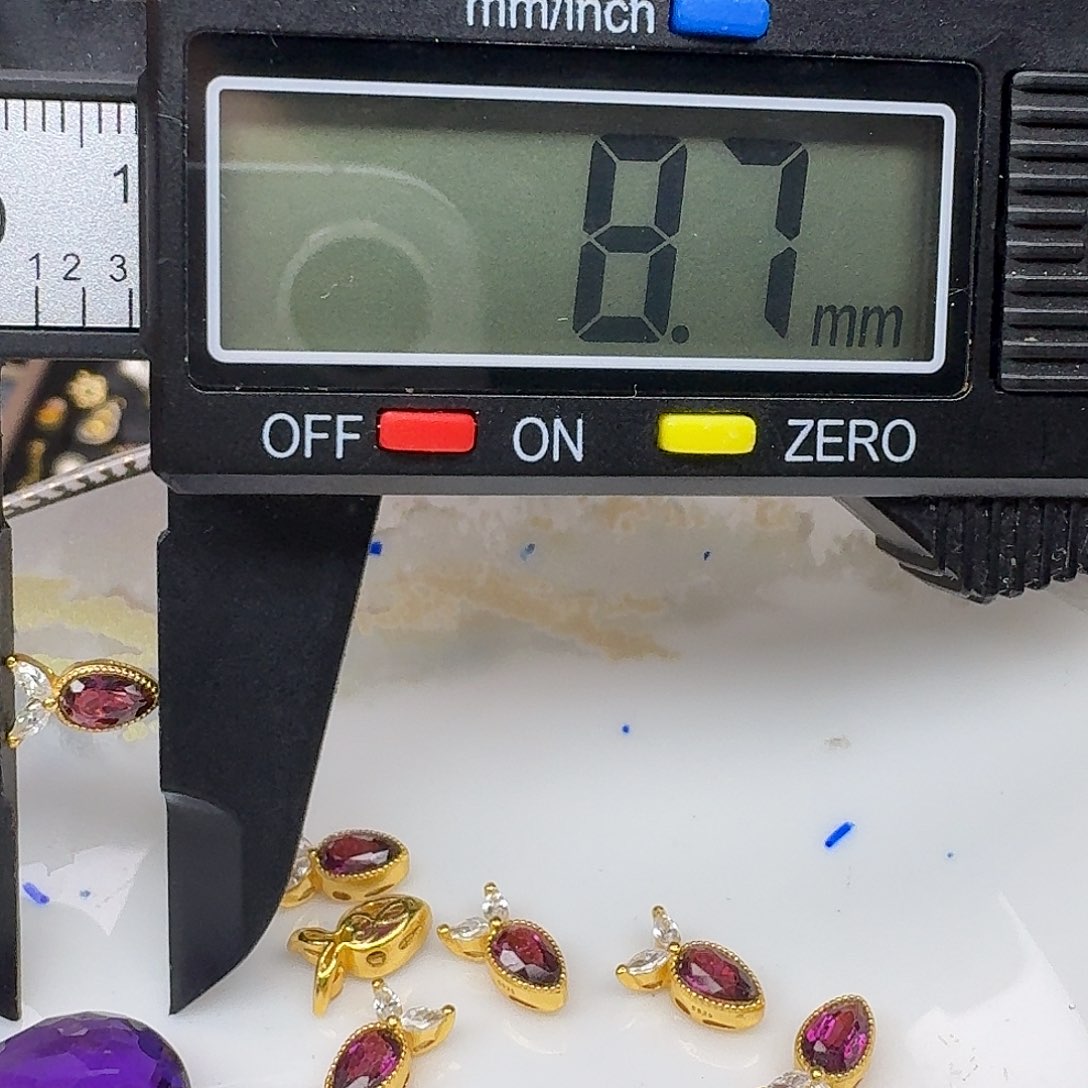 颈饰银S925镶嵌紫晶紫水晶925镶嵌106