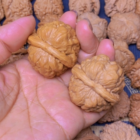 【闪购商品】文玩核桃吊坠流*蛙蛙44