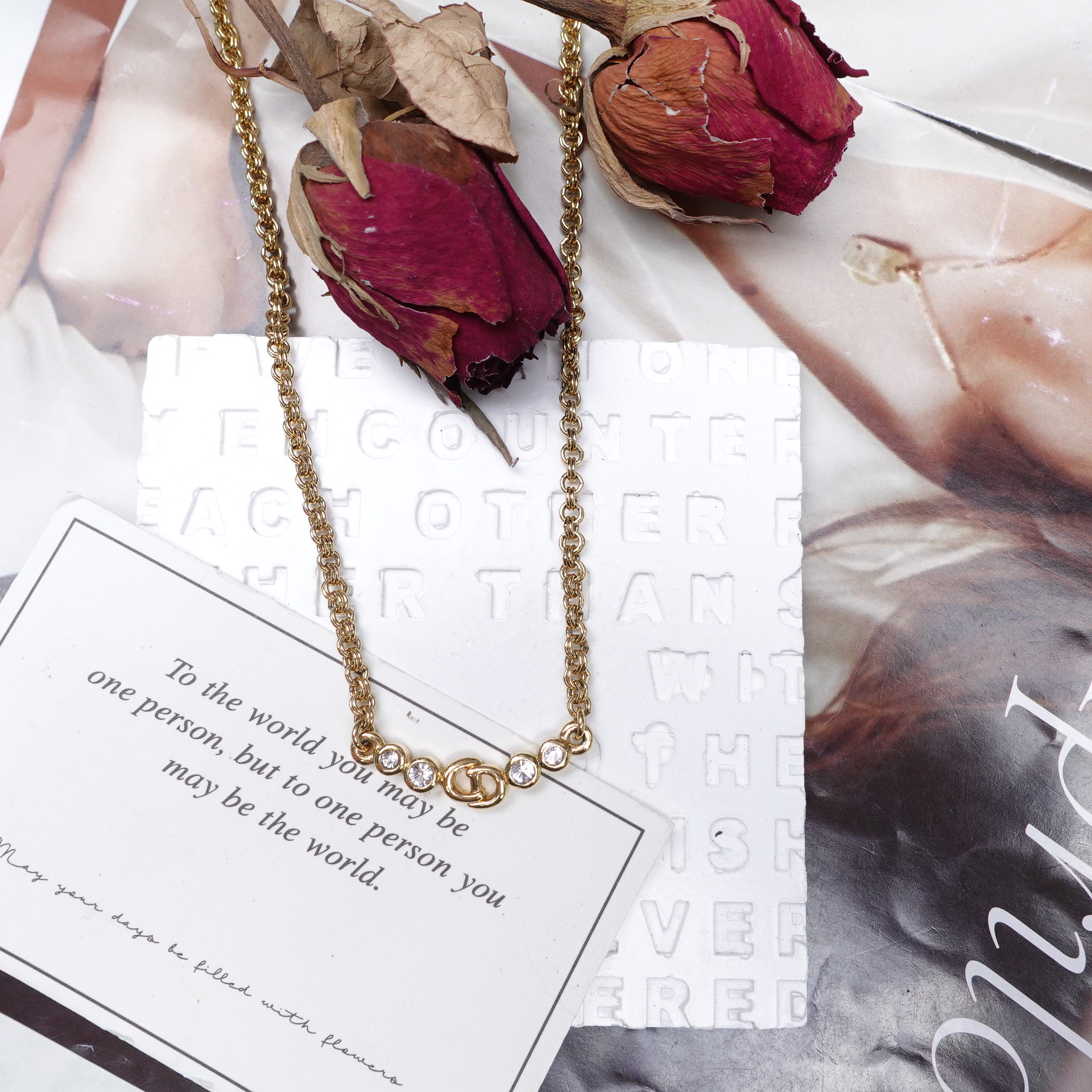 99新 DIOR/迪奥 项链/T10287589