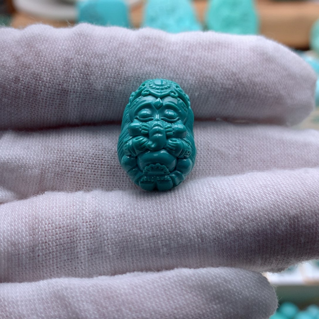 绿松石珠宝奇石未镶嵌