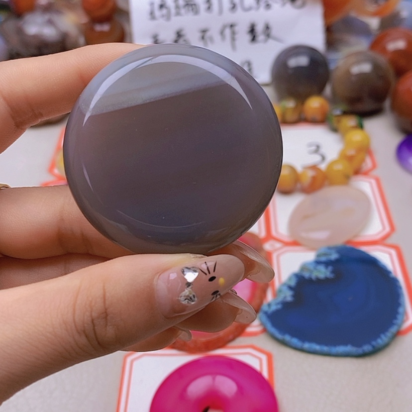【闪购商品】未镶嵌玛瑙/玉髓珠宝半成品A****