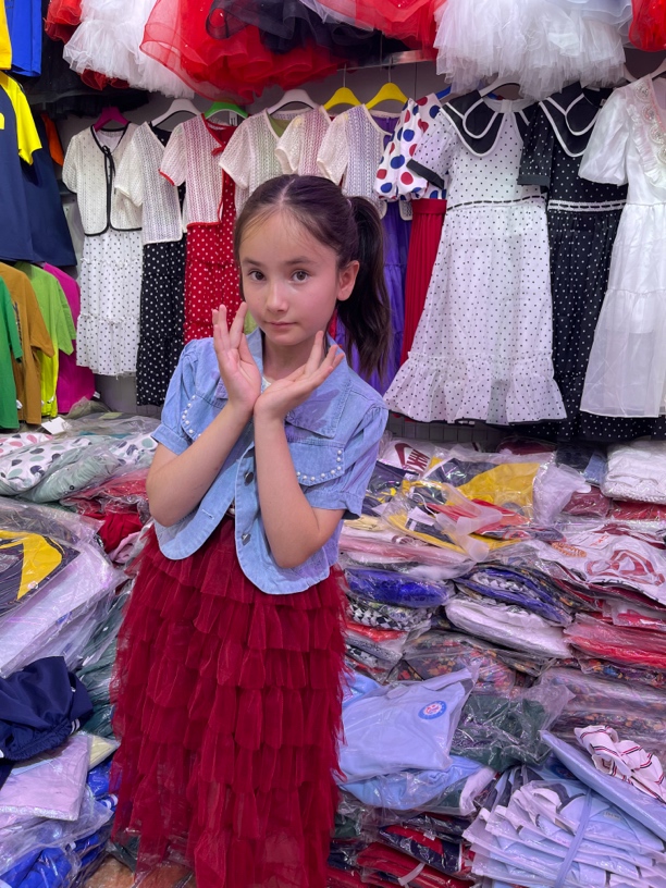 纯色单排扣童装薄款夏款套装女童纱裙百褶夏季裙子上衣女