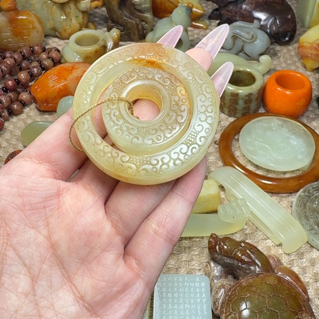 吊坠白玉菩提挂件