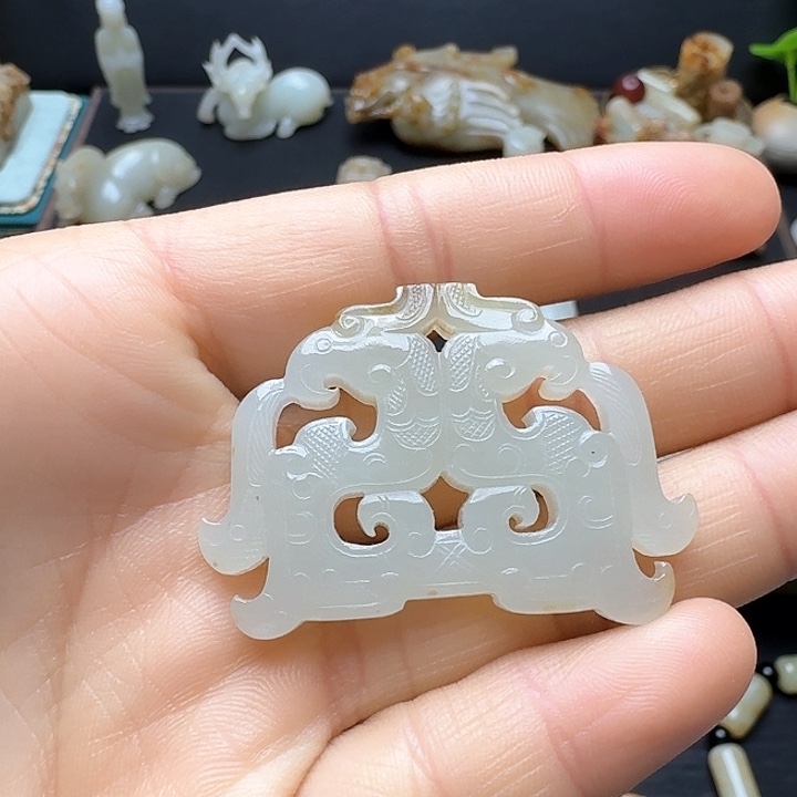 和田玉挂件未镶嵌