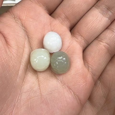 和田玉颈饰未镶嵌r****e单件