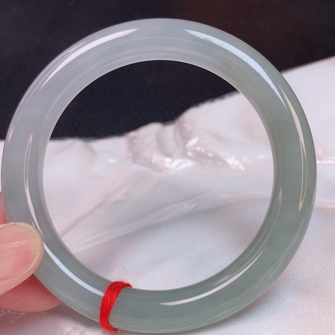 翡翠手镯未镶嵌幸***?58