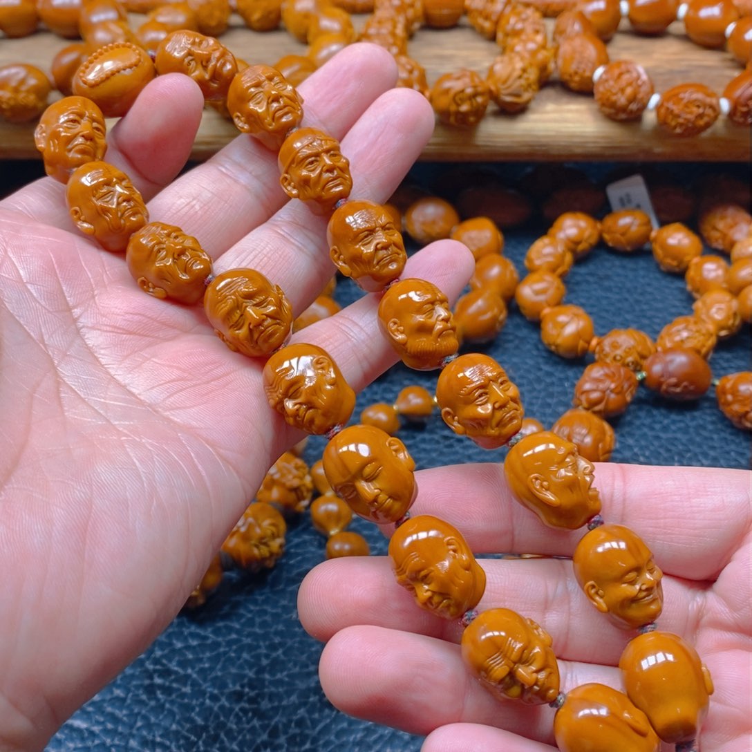 手串/手链橄榄核方**间许静健1.6十八罗汉（不预定不议价）