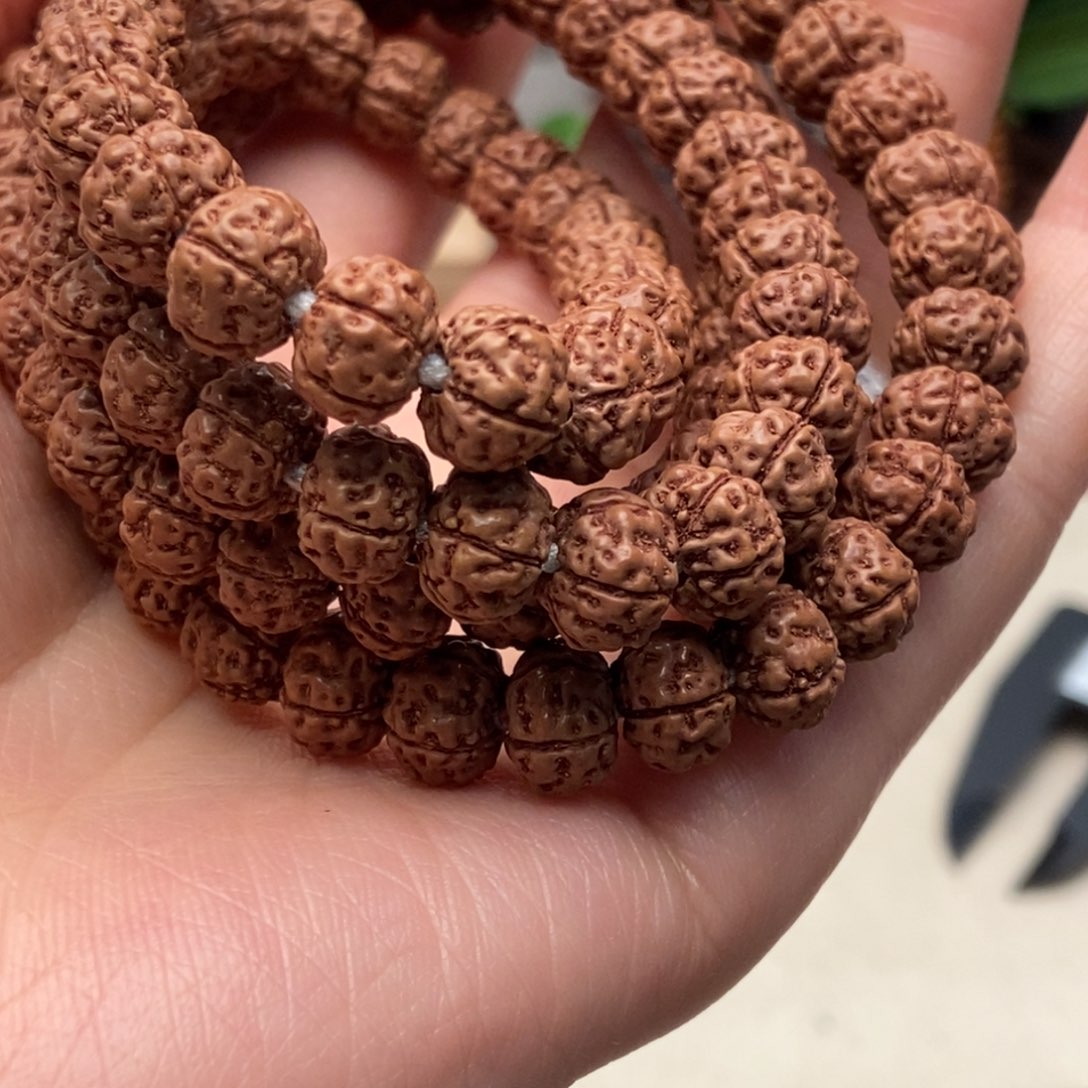 金刚菩提把件青**浅纯血老树王108