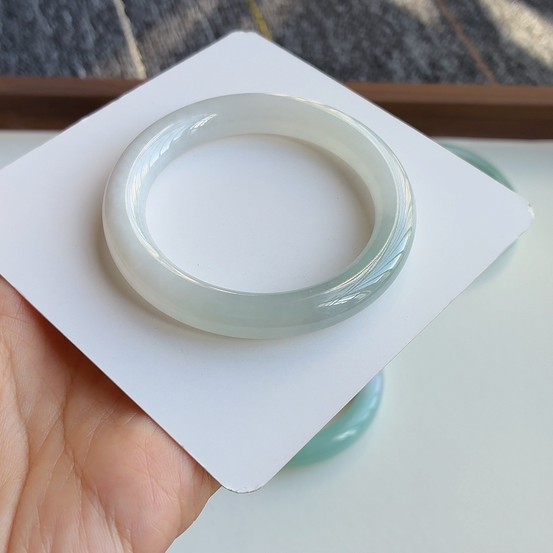 未镶嵌手镯翡翠圆条51.5