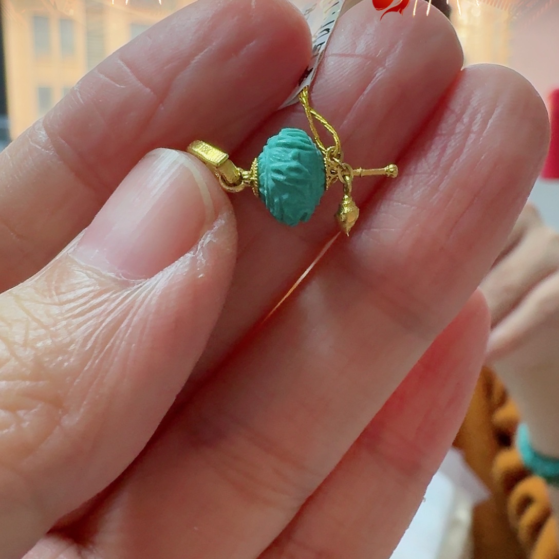 绿松石珠宝奇石未镶嵌