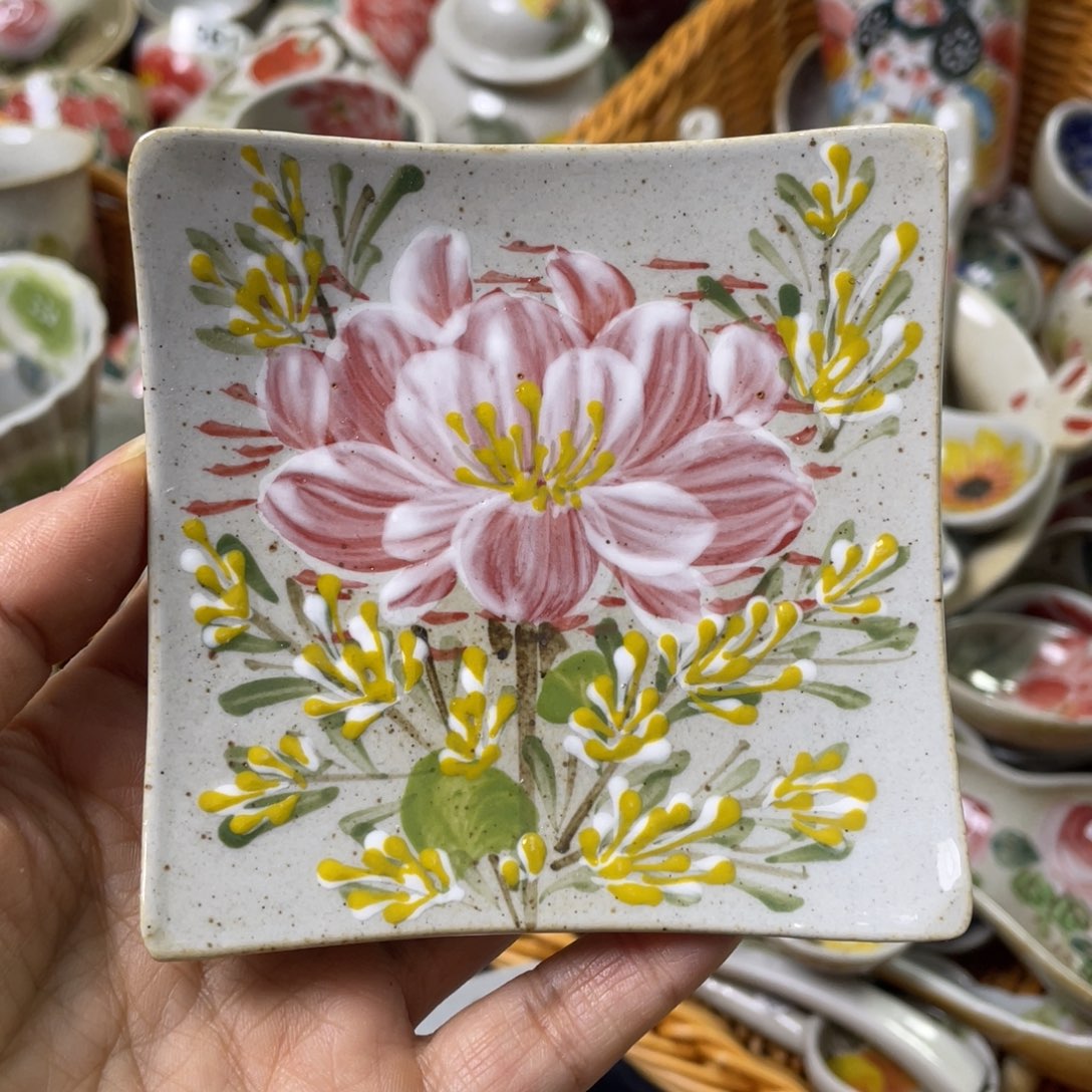 小碟景德镇高温陶瓷口径9