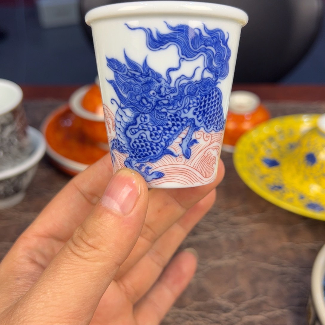 杯景德镇手绘陶瓷