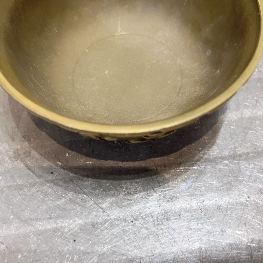 萨**生黄铜摆件工艺品，