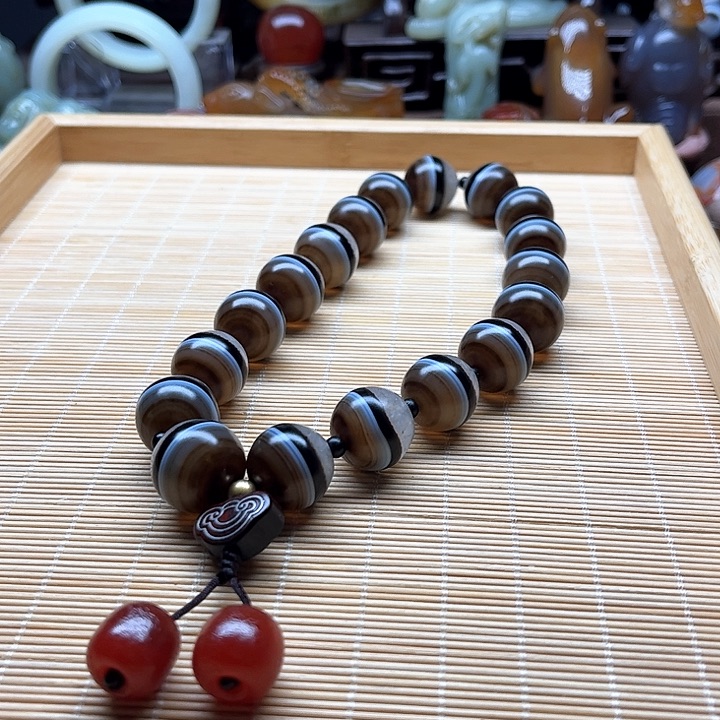 玛瑙/玉髓车挂未镶嵌