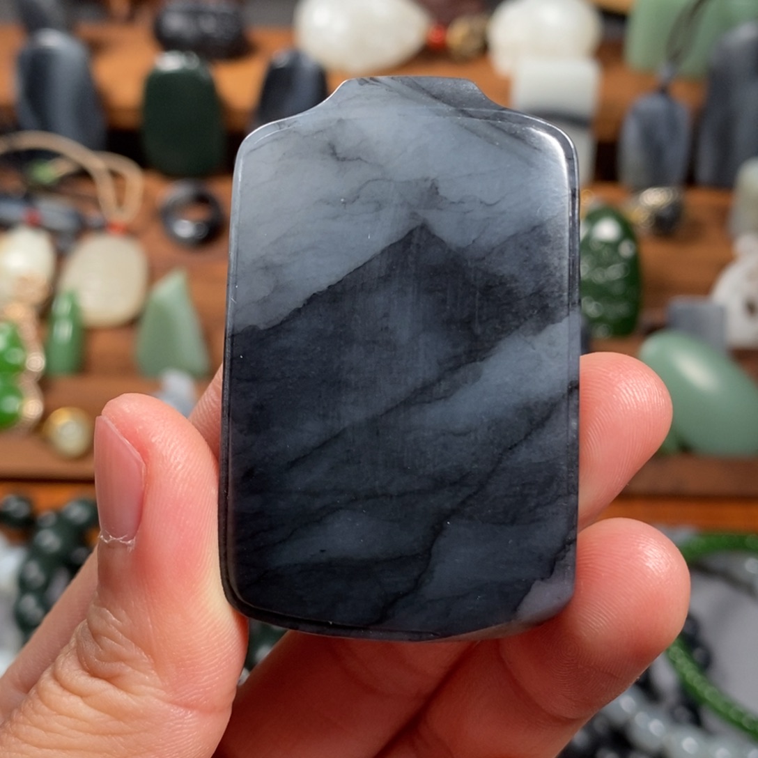 和田玉颈饰未镶嵌蟹**o