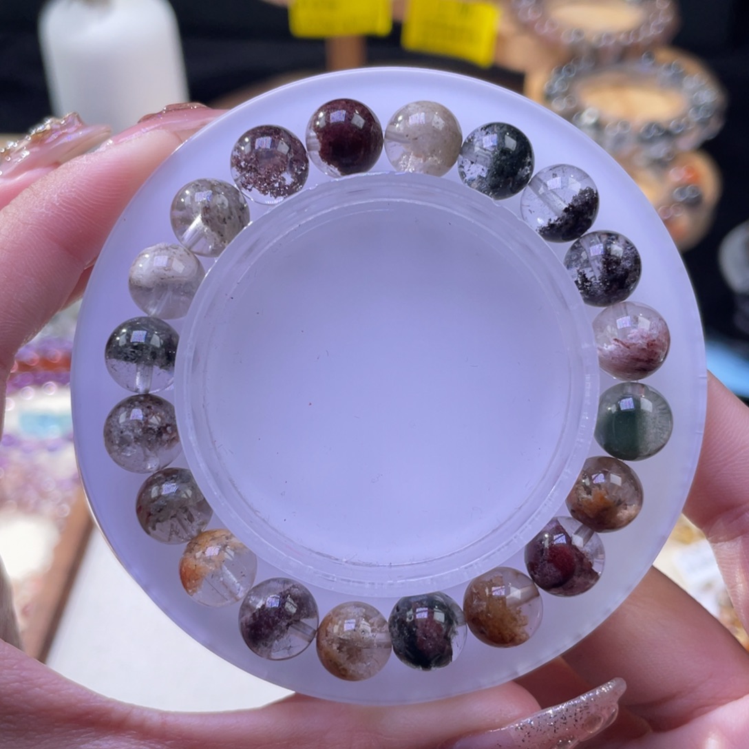 水晶手串未镶嵌四季幽灵