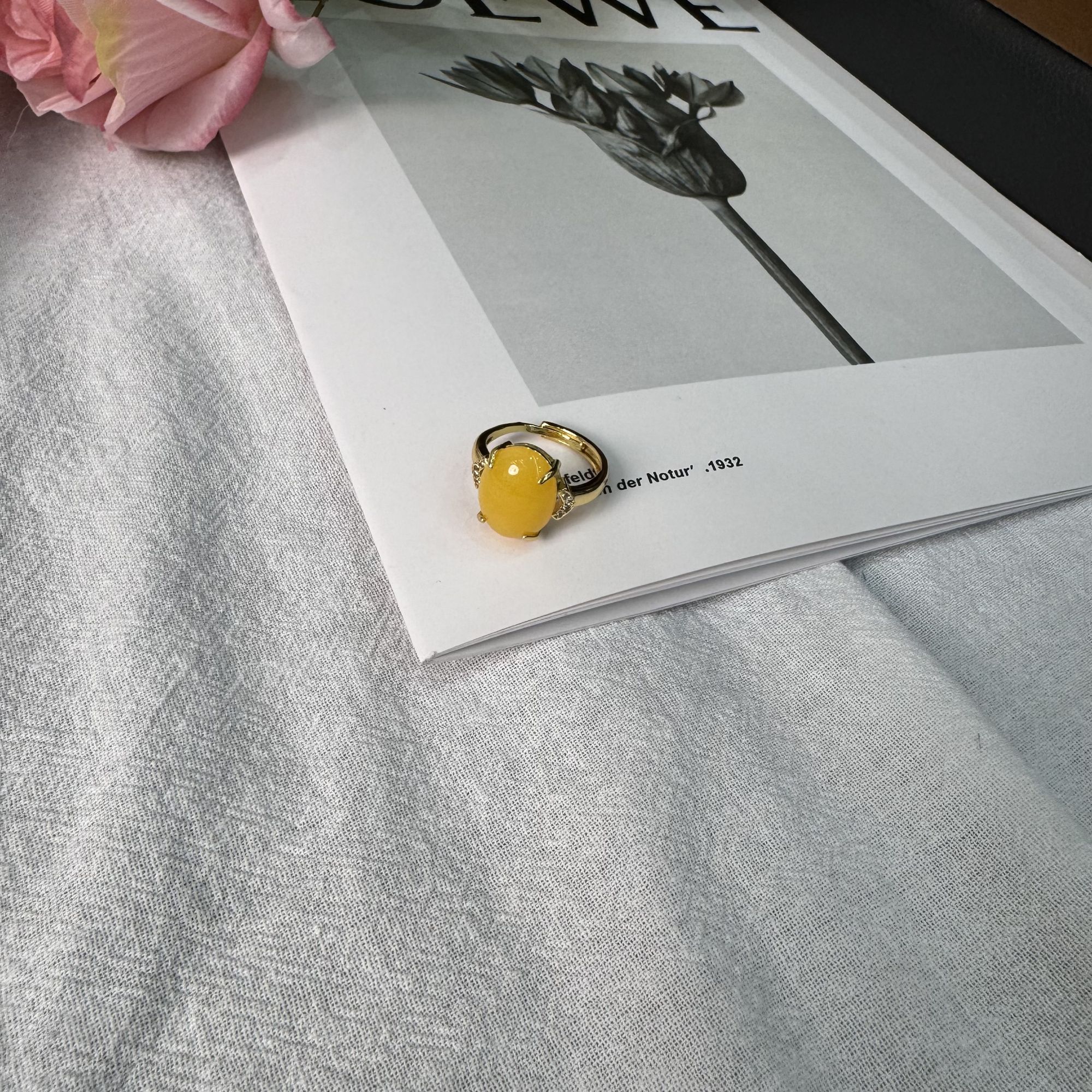 高定珠宝蜜蜡戒指ZX882S88