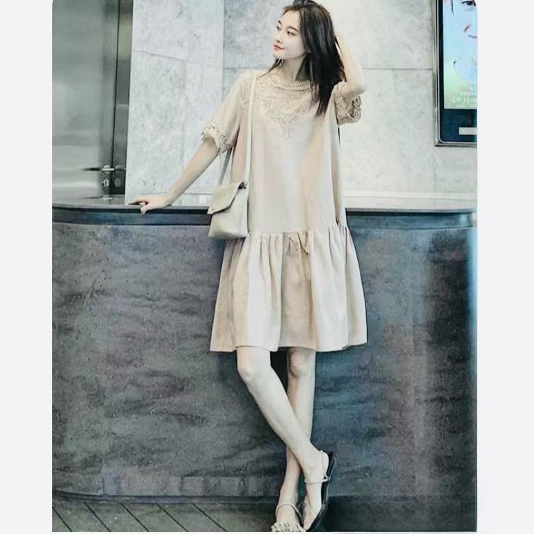 【轻奢•Y叙】NN624-时尚女装设计感连衣裙休闲百搭气质