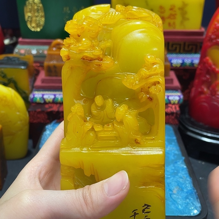 印石寿山石篆刻印章引首章闲章姓名章生日礼物