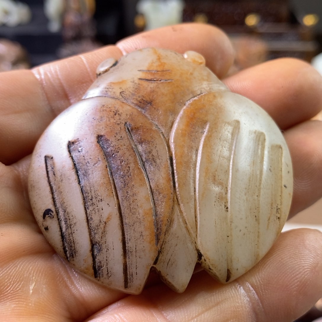 和田玉（糖玉）颈饰未镶嵌