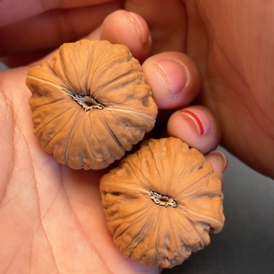 文玩核桃把件34铁锤