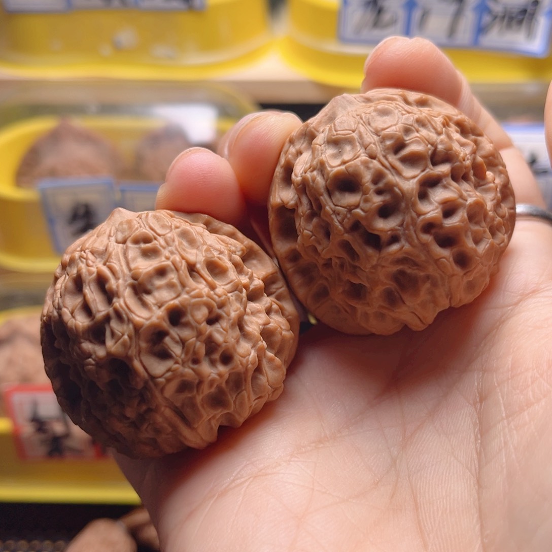 文玩核桃把件大团圆