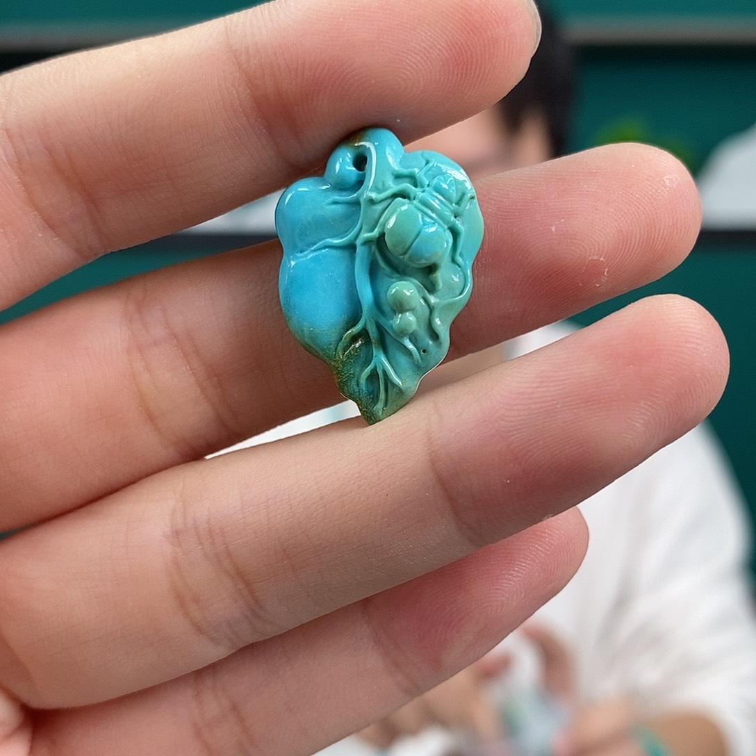 绿松石珠宝奇石未镶嵌