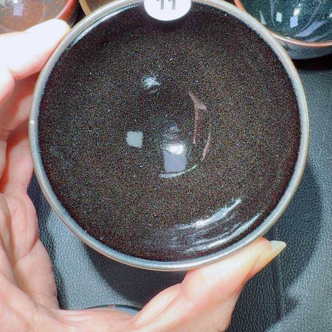 摆件古时茶器建窑建盏11