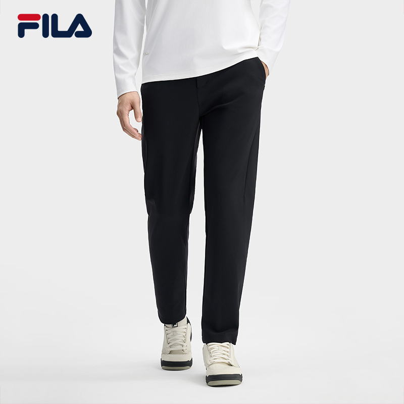 FILA斐乐运动长裤男士2025年春季新款休闲裤F11M512603F