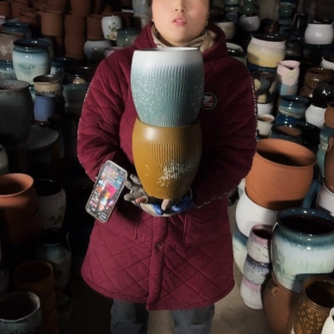 口16高20盆子盆子。