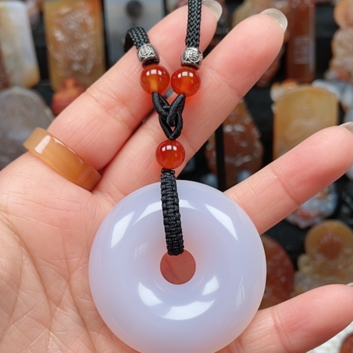 【闪购商品】玛瑙/玉髓颈饰未镶嵌