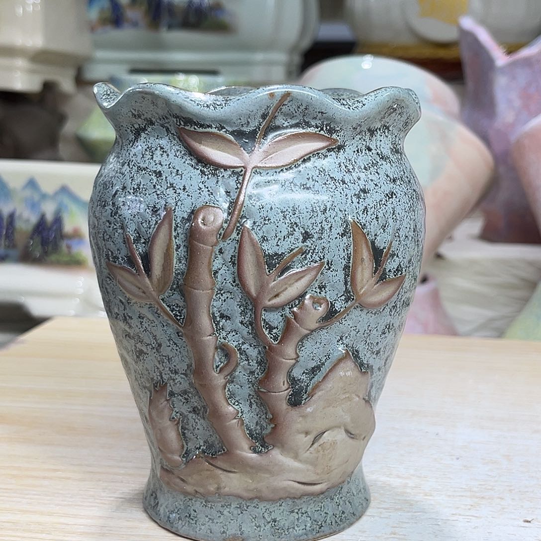 陶瓷绿植多肉微瑕花盆外口径：9*13