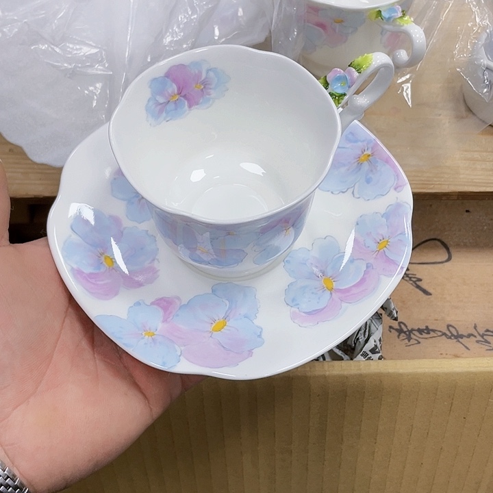 瓷片瓷制作工艺品摆件