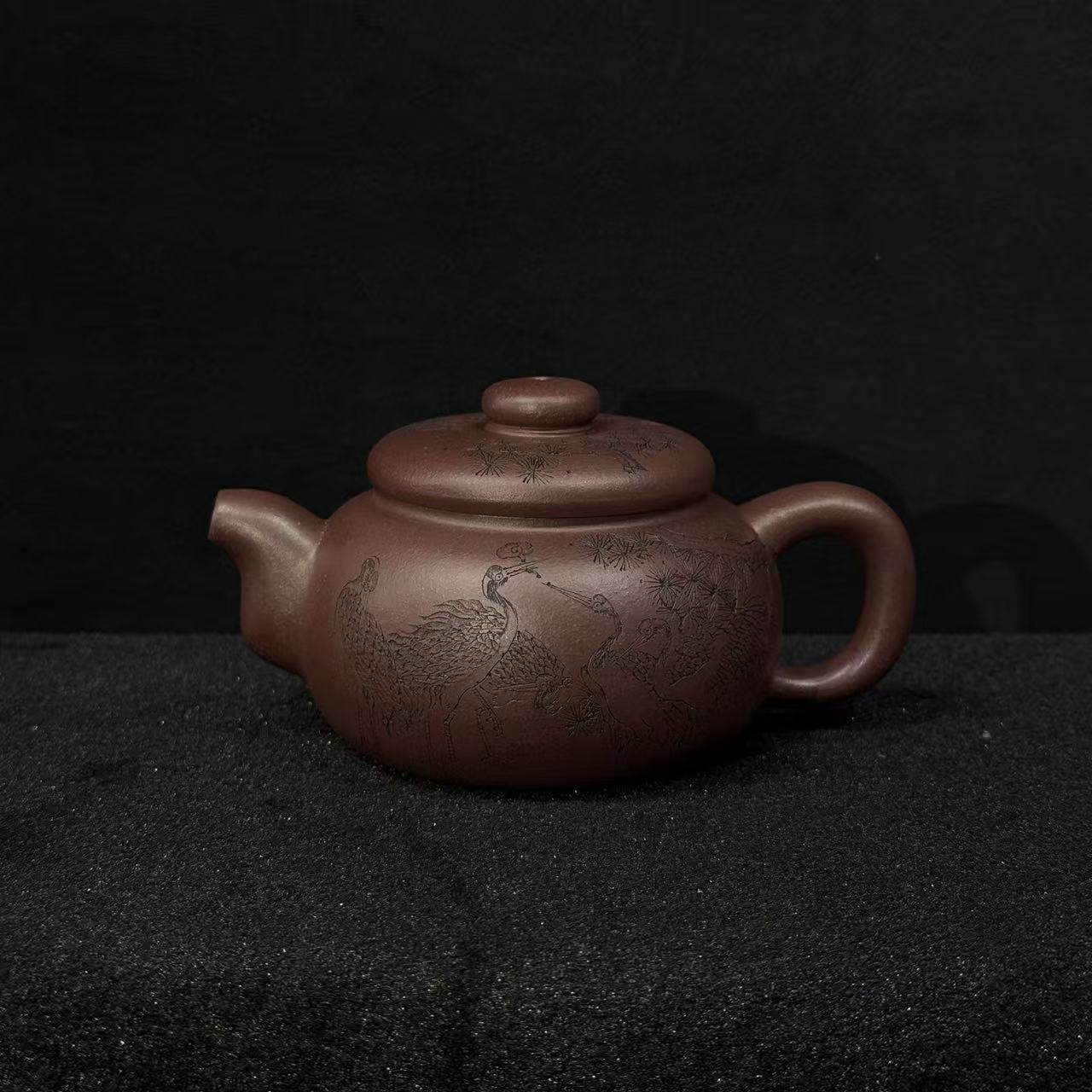 16/XY-002/许悦/紫砂壶厚德/老紫泥