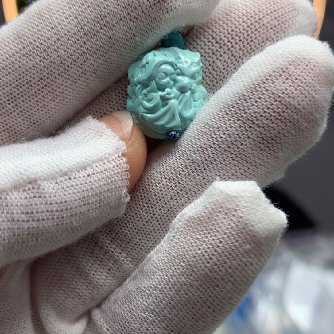 绿松石挂件未镶嵌