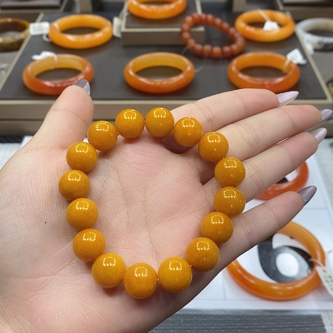 石英质玉未镶嵌手链